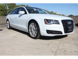 2013 Glacier White Metallic Audi A8 L 4.0T quattro #72868121