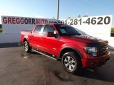 2012 Red Candy Metallic Ford F150 FX4 SuperCrew 4x4 #72867909