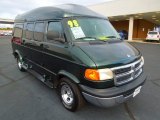 1998 Hunter Green Metallic Dodge Ram Van 1500 Passenger Conversion #72868044