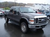 2008 Ford F250 Super Duty Lariat Crew Cab 4x4 Front 3/4 View