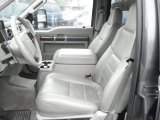 2008 Ford F250 Super Duty Lariat Crew Cab 4x4 Medium Stone Interior