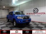 Speedway Blue Toyota Tacoma in 2010