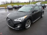 Ultra Black Hyundai Veloster in 2013