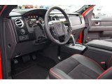 2013 Ford F150 FX2 SuperCrew FX Sport Appearance Black/Red Interior