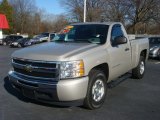 Silver Birch Metallic Chevrolet Silverado 1500 in 2009