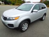 Bright Silver Kia Sorento in 2012