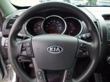 2012 Kia Sorento LX V6 AWD Steering Wheel