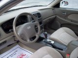 2002 Hyundai Sonata  Beige Interior