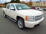 2013 White Diamond Tricoat Chevrolet Silverado 1500 LTZ Crew Cab 4x4 #72902903