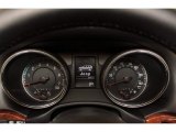 2012 Jeep Grand Cherokee Limited 4x4 Gauges