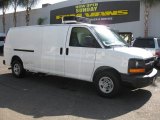 2007 Summit White Chevrolet Express 3500 Extended Commercial Van #72902474