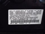 2005 Honda Pilot EX 4WD Info Tag