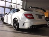 2013 Mercedes-Benz C 63 AMG Black Series Coupe Rear 3/4 View
