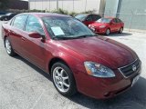 2004 Sonoma Sunset Pearl Red Nissan Altima 3.5 SE #72945472