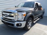 2012 Ford F250 Super Duty XLT Crew Cab Front 3/4 View