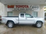 2013 Silver Streak Mica Toyota Tacoma V6 SR5 Access Cab 4x4 #72945466