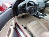 2009 Chevrolet Corvette Coupe Cashmere Beige Interior
