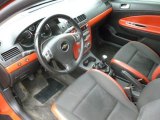2009 Chevrolet Cobalt SS Coupe Ebony/Ebony UltraLux/Red Pipping Interior