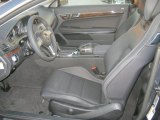 2013 Mercedes-Benz E 350 Cabriolet Black Interior