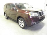 2013 Dark Cherry Pearl Honda Pilot EX-L 4WD #72945792