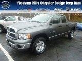 2005 Mineral Gray Metallic Dodge Ram 1500 SLT Quad Cab 4x4 #72945688