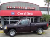 2008 Dark Cherry Metallic Chevrolet Silverado 1500 LS Regular Cab #7280982