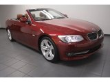 2011 Vermillion Red Metallic BMW 3 Series 328i Convertible #72945760