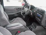 1998 Chevrolet S10 LS Extended Cab 4x4 Gray Interior