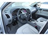 2013 Audi Q7 3.0 TDI quattro Limestone Gray Interior