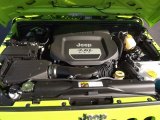 2013 Jeep Wrangler Unlimited Sport 4x4 3.6 Liter DOHC 24-Valve VVT Pentastar V6 Engine