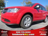 2013 Bright Red Dodge Journey American Value Package #72991669