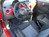 2013 Fiat 500 Sport Sport Nero/Grigio/Nero (Black/Gray/Black) Interior