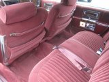 1990 Cadillac Brougham  Rear Seat