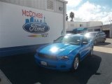 2012 Grabber Blue Ford Mustang V6 Coupe #72991527