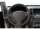 2012 Infiniti G 37 x AWD Sedan Steering Wheel
