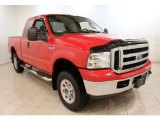 2006 Red Clearcoat Ford F250 Super Duty XLT SuperCab 4x4 #72992047