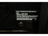 2013 5 Series Color Code for Black Sapphire Metallic - Color Code: 475