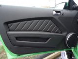 2013 Ford Mustang V6 Mustang Club of America Edition Convertible Door Panel