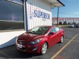 2013 Red Allure Hyundai Elantra GLS #72991484