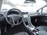 2013 Ford Fusion Titanium Charcoal Black Interior