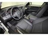2013 BMW X3 xDrive 28i Black Interior