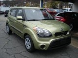 Alien Green Kia Soul in 2013