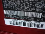 2010 GS Color Code for Matador Red Mica - Color Code: 3R1