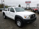 2011 Super White Toyota Tacoma Access Cab 4x4 #72992021