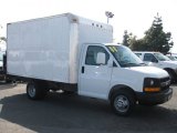 2008 Summit White Chevrolet Express Cutaway 3500 Commercial Moving Van #72991454