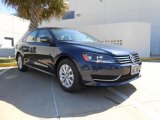 2013 Night Blue Metallic Volkswagen Passat 2.5L S #72992092