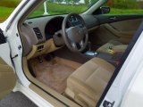 2008 Nissan Altima 2.5 S Blond Interior