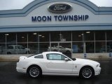 2013 Performance White Ford Mustang V6 Premium Coupe #72991724
