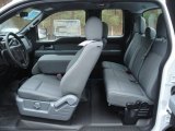2013 Ford F150 STX SuperCab 4x4 Steel Gray Interior