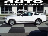 2012 Performance White Ford Mustang V6 Coupe #72991843